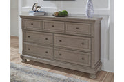 Lettner Light Gray Dresser - Lara FurnitureDresser