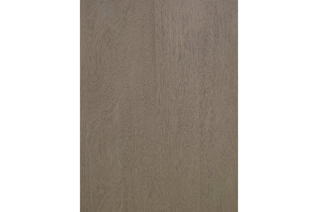 Lettner Light Gray King Sleigh Bed with 2 Storage Drawers - Gate FurnitureKing Bed