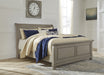 Lettner Light Gray Sleigh Bedroom Set - Gate FurnitureBedroom Set