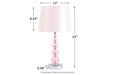 Letty Pink Table Lamp - Gate FurnitureTable Lamp Youth