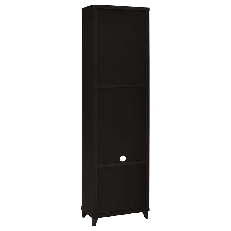 Lewes 4-piece 60-inch TV Entertainment Center Cappuccino - 700881-S4