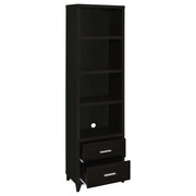 Lewes 4-piece 60-inch TV Entertainment Center Cappuccino - 700881-S4