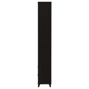 Lewes 4-shelf Engineered Wood Media Tower Cappuccino - 700882