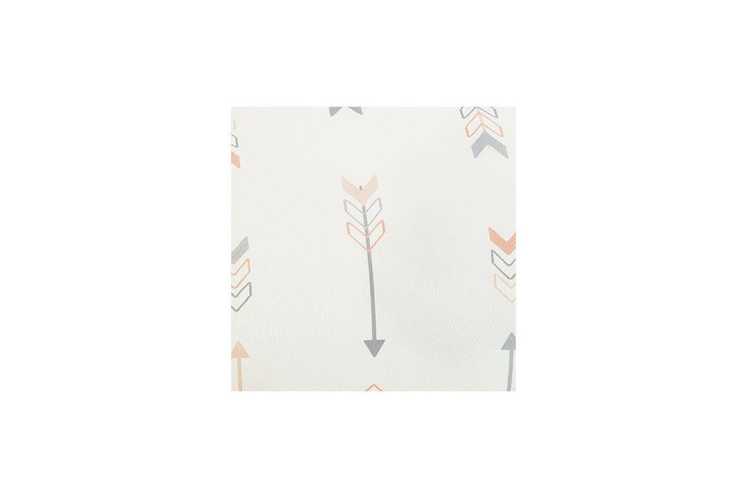 Lexann Pink/White/Gray Full Comforter Set - Gate FurnitureOther Products