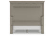 Lexorne Gray Queen Sleigh Bed - Gate FurnitureQueen Bed