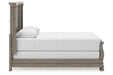 Lexorne Gray Queen Sleigh Bed - Gate FurnitureQueen Bed