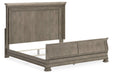 Lexorne Gray Sleigh Bedroom Set - Gate FurnitureBedroom Set