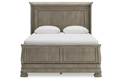 Lexorne Gray Sleigh Bedroom Set - Gate FurnitureBedroom Set