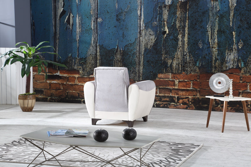 Leydi Chair Grey in Grey - 102-LEY-NR101-1