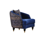 Lima Chair Blue in Blue - 101-LIM-BLUE-B
