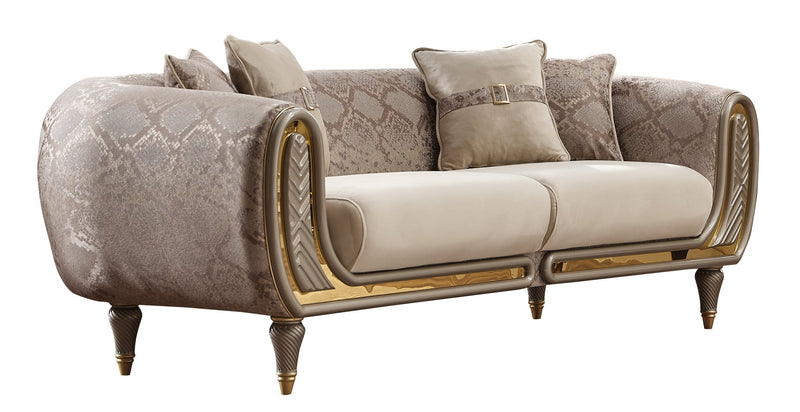 Lima Stationary Sofa Cream in Cream - 101-LIM-CREAM-3