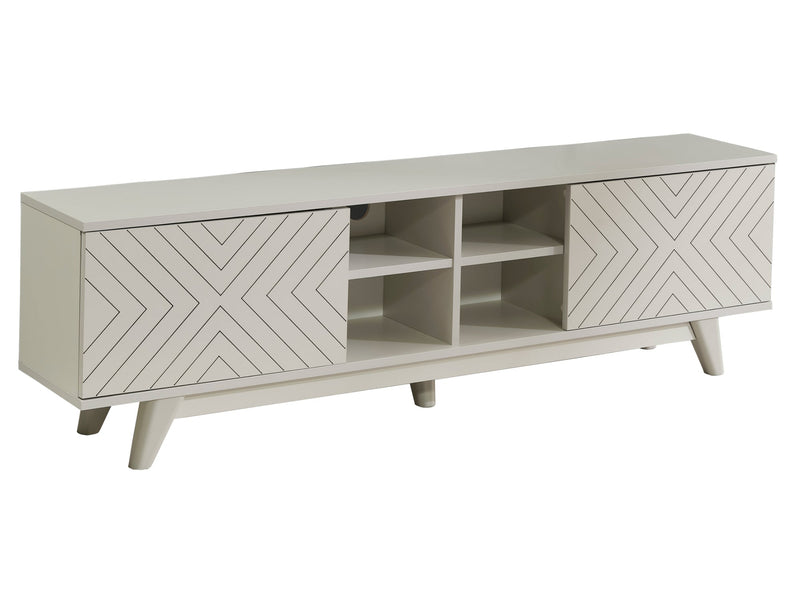 Lina Tv Stand Grey - 721-LIN-TV-GREY