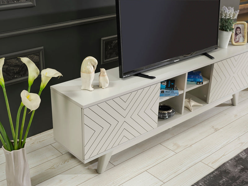 Lina Tv Stand Grey - 721-LIN-TV-GREY