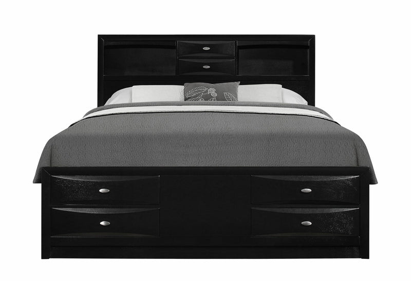 Linda Black Full Bed - LINDA-BL-FB (M)