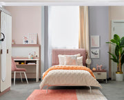 Linda Kids Room Set (Twin Bed &  Study Desk &  Nightstand) - 145-LIN-SET