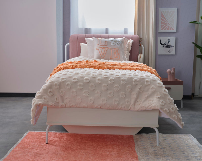Linda Kids Room Set (Twin Bed &  Study Desk &  Nightstand) - 145-LIN-SET