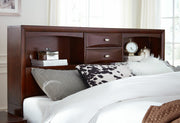 Linda Merlot Full Bed - LINDA-M-FB (M)