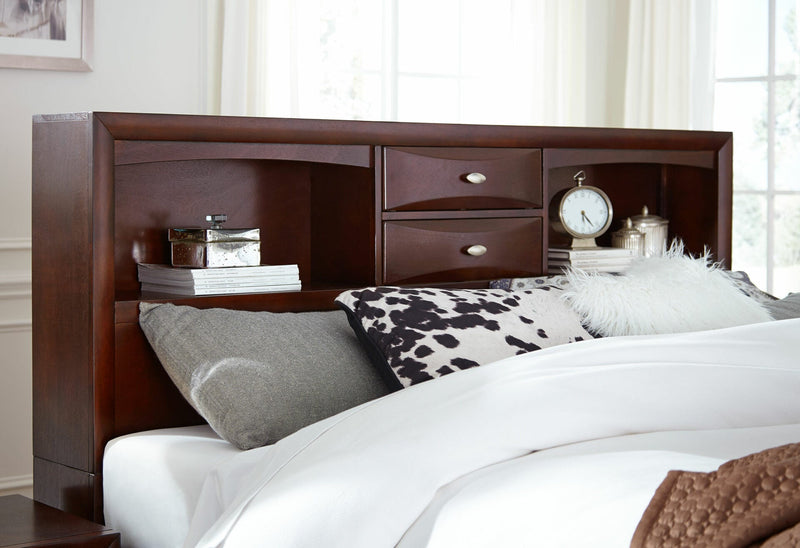 Linda Merlot Full Bed - LINDA-M-FB (M)
