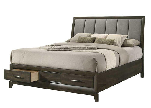 Linden - Gray Storage King Bed - B324-K-Bed
