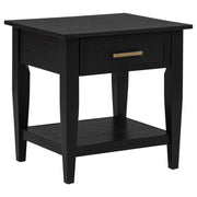 Lindenton 2-piece Wood Lift-Top Coffee and End Table Set Black - 722728-S2