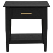 Lindenton 2-piece Wood Lift-Top Coffee and End Table Set Black - 722728-S2