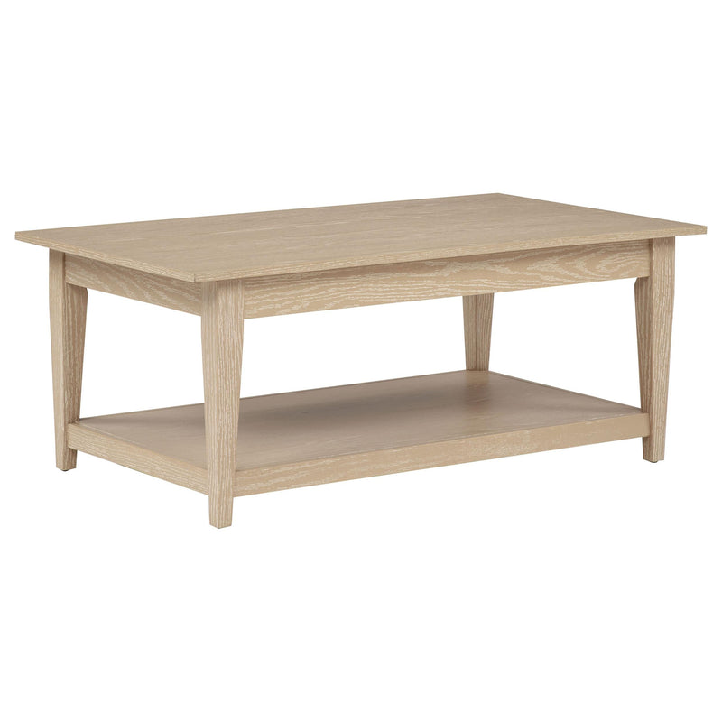 Lindenton 2-piece Wood Lift-Top Coffee and End Table Set Blonde - 722758-S2
