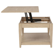 Lindenton 3-piece Wood Lift-Top Coffee and End Table Set Blonde - 722758-S3