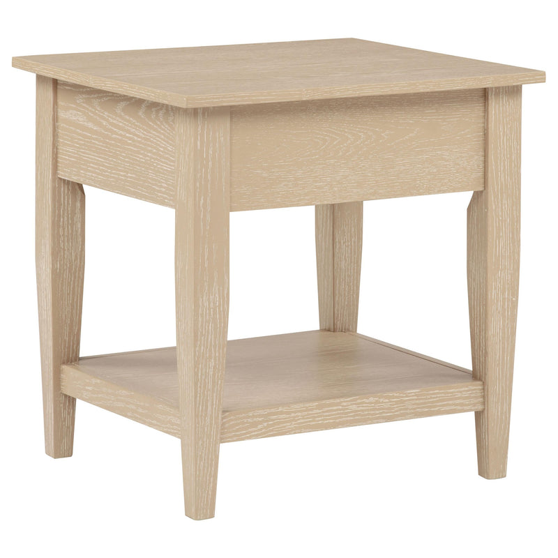 Lindenton 3-piece Wood Lift-Top Coffee and End Table Set Blonde - 722758-S3