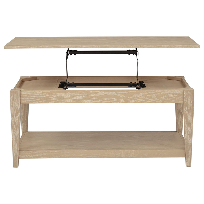 Lindenton Lift-Top Occasional Cocktail Coffee Table Blonde - 722758