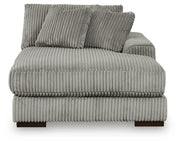 Lindyn 4-Piece Sectional with Chaise and Oversized Accent Ottoman - 21105U12