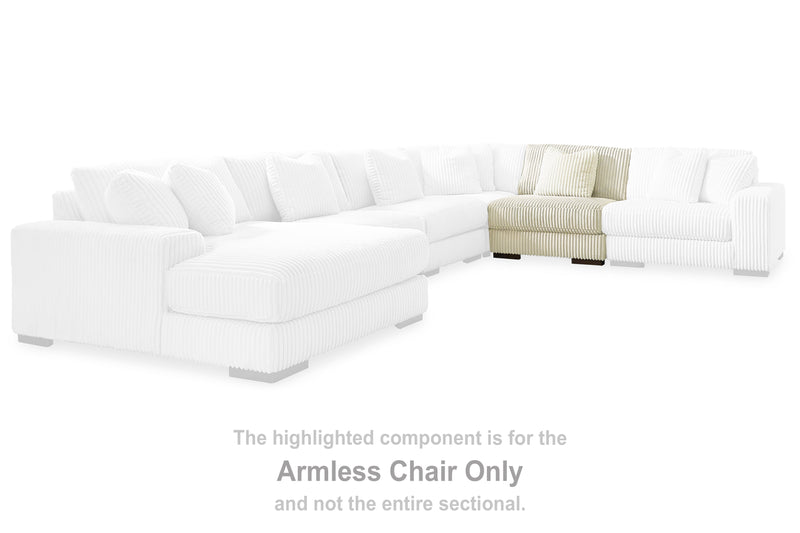 Lindyn Armless Chair - 2110446 - Lara Furniture