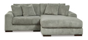 Lindyn Fog 2 - Piece RAF Sofa Chaise - Lara FurnitureSectional
