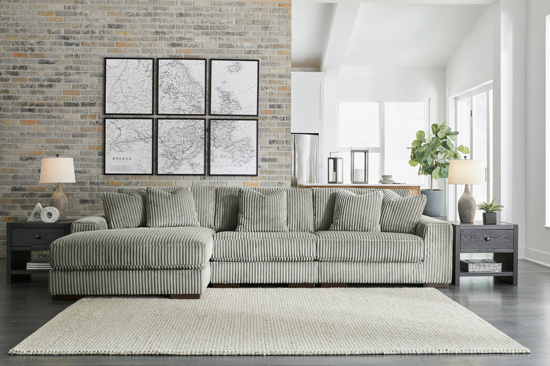 Lindyn Fog 3 - Piece LAF Sectional - Lara FurnitureSectional