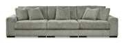Lindyn fog 3 Piece Sectional Sofa - Lara FurnitureSectional