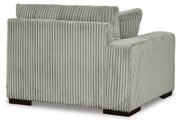 Lindyn Fog 4-Piece Sectional and Ottoman - 21105U7