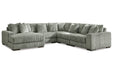 Lindyn Fog 5 - Piece LAF Sectional - Gate FurnitureSectional