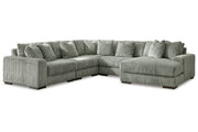 Lindyn Fog 5 - Piece RAF Sectional - Lara FurnitureSectional