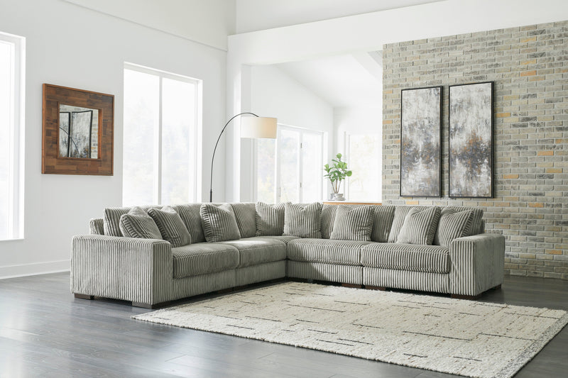 Lindyn fog 5 Piece Sectional - Lara FurnitureSectional