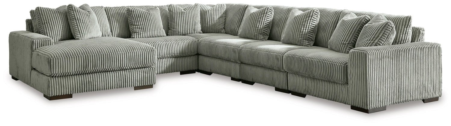 Lindyn Fog 6-Piece LAF Sectional