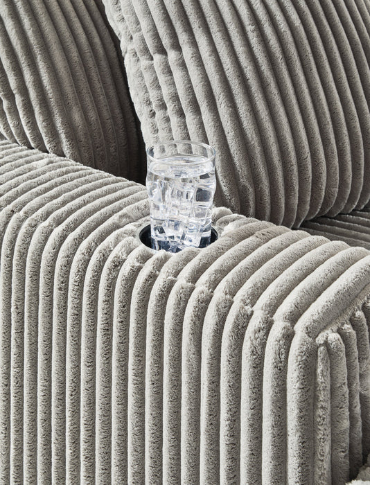 Lindyn Fog Chaise - Gate FurnitureChaise