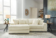 Lindyn Ivory 2 - Piece LAF Sectional - Gate FurnitureSectional