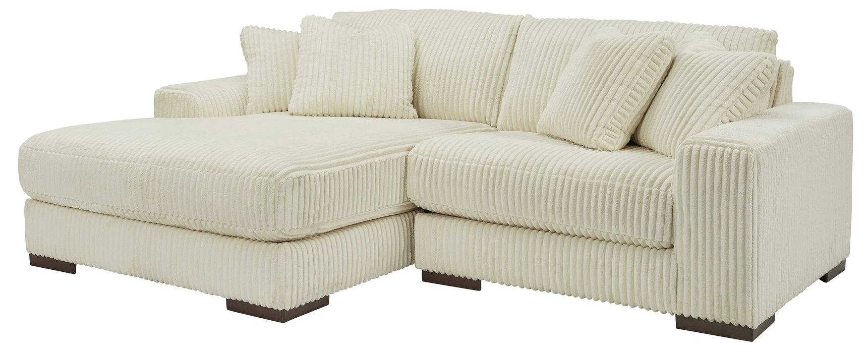 Lindyn Ivory 2 - Piece LAF Sectional - Gate FurnitureSectional