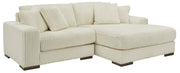 Lindyn Ivory 2 - Piece RAF Sectional - Lara FurnitureSectional