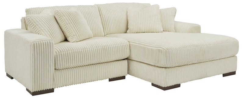Lindyn Ivory 2 - Piece RAF Sectional - Lara FurnitureSectional