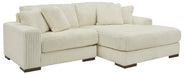 Lindyn Ivory 2 - Piece RAF Sectional - Gate FurnitureSectional