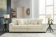 Lindyn Ivory 2 Piece Sectional Sofa - Lara FurnitureSectional