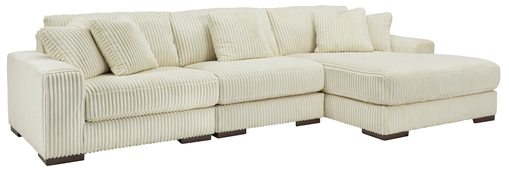 Lindyn Ivory 3 - Piece RAF Sectional - Gate FurnitureSectional