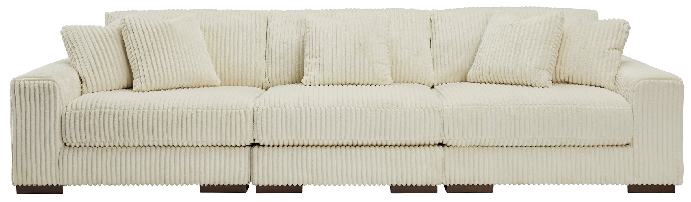 Lindyn Ivory 3 Piece Sectional Sofa - Gate FurnitureSectional