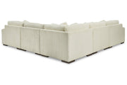 Lindyn Ivory 5 - Piece RAF Sectional - Lara FurnitureSectional