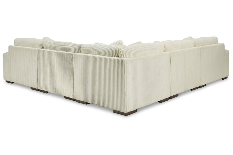 Lindyn Ivory 5 - Piece RAF Sectional - Lara FurnitureSectional